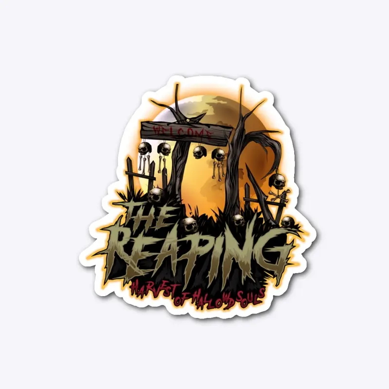 The Reaping - Logo Die Cut Sticker